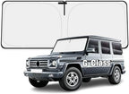 Windshield Sun Shade for Mercedes Benz G-Class G550 G55 G63 G65 1990-2018 by YIZHUOMY