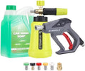 M MINGLE Pressure Washer Gun with Foam Cannon, 64 Fl Oz Car Wash Soap by MMINGLE