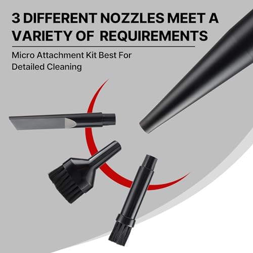 Shop-Vac Micro Cleaning Nozzle Kit, 1-1/4" Vacuum Attachments, 6 Pieces - Image 4