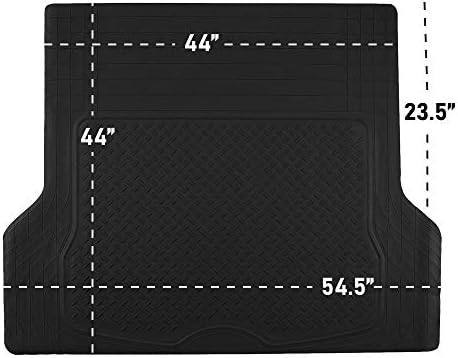 FH Group ClimaProof Universal Cargo Mat – All-Weather, Trimmable Trunk Mat (54.5" W x 44" D) – Fits Most Cars, SUVs & Trucks – Beige - Image 6
