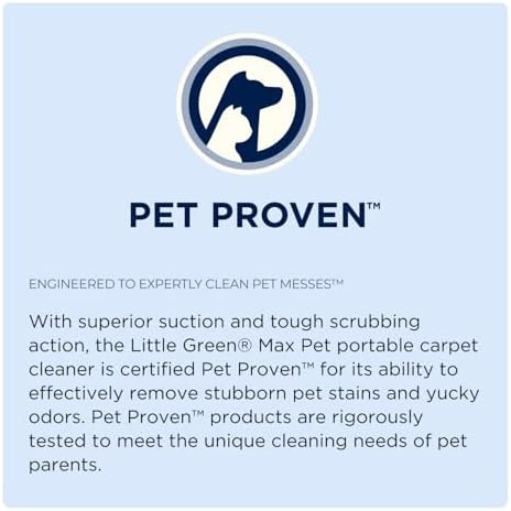 BISSELL Little Green Max Pet Portable Carpet Cleaner, 3860 - Image 2