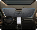 for Windshield Sunshade Umbrella 2019-2026 Ford Ranger, Custom Fit Windshield Sun Protector Cover, 6-Layer Heat-Resistant Fabric, Ultra-Strong Fiberglass Frame, Quick Setup (for 2019-2026 Ranger) by BSTW