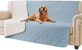 Waterproof Blanket Couch Cover for Dogs Non-Slip Pet Sofa Protector | Tcksstex Non-slip waterproof couch cover scratch resistant machine washable protects sofa bed car（52x82-Stoneblue） by TcksstexFauxFurDogBedCover
