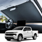 REEVAA Car Windshield Sun Shade for Chevrolet Silverado 1500 2026 by REEVAA