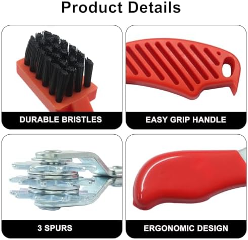 Polishing Pad Cleaner Tool Set, Red - Image 3