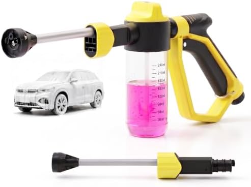 Car Wash Foam Gun for Garden Hose, Car Foam Cannon with 3 Spray Modes by Unknown