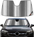 Pigenius Windshield Sun Shade for Mercedes-Benz GLE/GLS SUV 2020-2026 Front Window Sunshade - Metallic by Pigenius