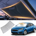 Windshield Sun Shade for Ford Focus Front Window Shades Cover for 2012-2024 2025 2026 Focus Windshield Sun Visor Protector Car Accessories by LZYYQX