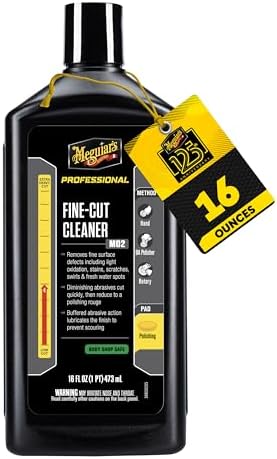 Meguiar's Professional M02 Fine-Cut Cleaner, 16oz by Meguiars