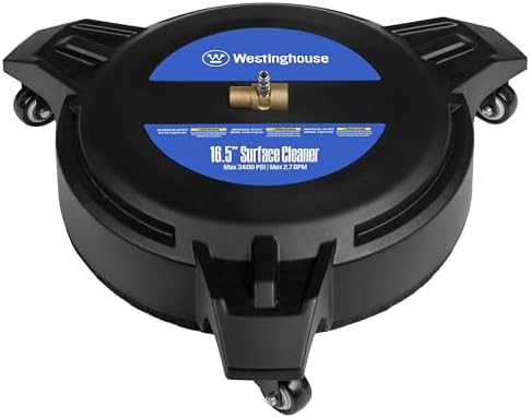 Westinghouse Universal 16.5" Pressure Washer Plastic Surface Cleaner Attachment - 3400 Max PSI, 1/4” Connector - for Gas and Electric Pressure Washers by Unknown