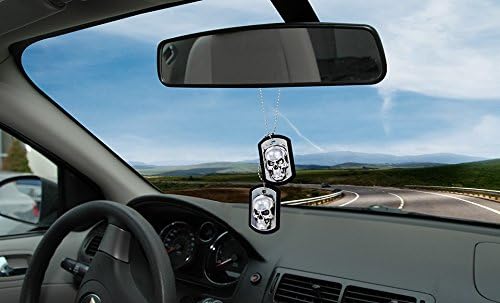Driven by Refresh (88107) Dog Tags Novelty Black Out Air Freshener, (Pack of 4) - Image 3