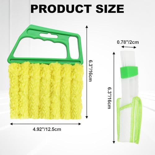 8 Pcs Blind Cleaner Duster Tool Set (4 Colors) - Image 2