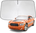 Windshield Sun Shade for Dodge Charger 2006-2010 Sunshade by YIZHUOMY