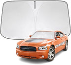 Windshield Sun Shade for Dodge Charger 2006-2010 Sunshade by YIZHUOMY