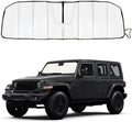 Windshield Sun Shade for Jeep Gladiator(JT) 2020-2026/Wrangler JL 2018-2026 by Fonowka