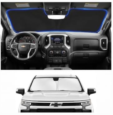 Windshield Sun Shade for Chevy Chevrolet Silverado 1500 2019-2026 by Unknown