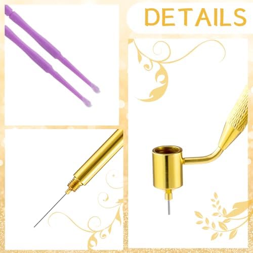 Tondiamo 100 Pack Touch up Paint Brushes 0.5mm Pen,Purple,Blue,Teal,White - Image 3
