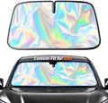 Custom-Fit for GMC Windshield Sun Shade, Car Sunshade Cover UV Block Car Front Window with Foldable Sun Shade Cover Cool Protection Visor (for GMC Hummer EV SUV) by piegieqie