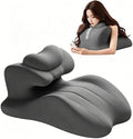 Intimate Pillow for Couples, Enhanced Support Memory Foam Triangle Wedge Pillow, Adjustable Ergonomic Positioning Cushion, Extra Large Adult Game & Bed Support Pillow (Dark Gray) by Unknown