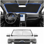 Custom Fit Windshield Sun Shade for Ford Ranger 2019-2026 by Unknown