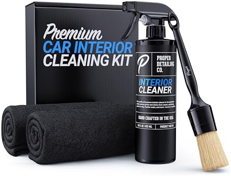 Car Interior Detailing Kit for Interior Cleaning | Easily get Professional Results by ProperDetailingCo