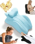 Couples Pillow for Intimacy 27 Degree = Just The Right Lift, Ergonomic Memory Foam Intimacy Comfort Pillow Hip & Back Support, All Perfect Position Easily Postures Wedge Pillow (Blue) by Unknown