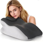 27° Sweet Spot Pillow for Neck & Back Support for Reading Rest (Black) by TruRim
