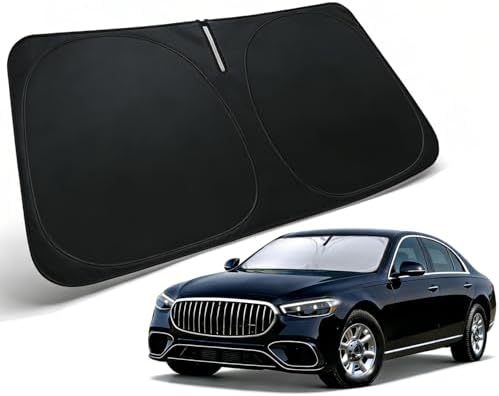 Windshield Sun Shade Custom Fit for Mercedes-Benz S-Class 2015-2021 by PAIMOHO