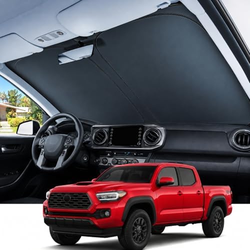 REEVAA Car Windshield Sun Shade for Toyota Tacoma (2026-2016) by REEVAA