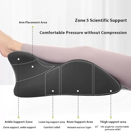 Couples Intimacy Pillow for Sitting, Multifunctional Couple Back Pillow - Low-Profile Butt Cushion with 3D Memory Foam Design, Support for Relaxation or Play (Black) - Image 4