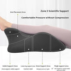 Couples Intimacy Pillow for Sitting, Multifunctional Couple Back Pillow - Low-Profile Butt Cushion with 3D Memory Foam Design, Support for Relaxation or Play (Blue) - Image 4