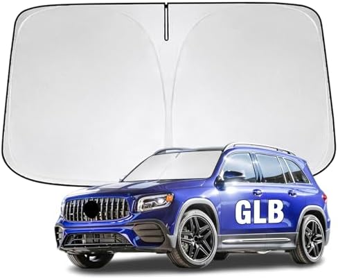 Windshield Sun Shade for Mercedes Benz GLB 250 200 2020-2026 Sunshade by YIZHUOMY