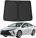 Prius Customized Windshield Sun Shade for 2023 2024 2025 2026 Prius XW60 (NOT for Prius C/V) Front Window Sunshade Visor Protector Foldable Blocks UV Rays Keep Car Cooler Accessories by aatoppus