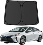 Prius Customized Windshield Sun Shade for 2023 2024 2025 2026 Prius XW60 (NOT for Prius C/V) Front Window Sunshade Visor Protector Foldable Blocks UV Rays Keep Car Cooler Accessories by aatoppus