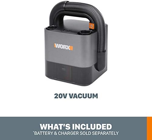 WORX Cordless Cube Vac Compact Vacuum, 20V, WX030L.9 - Image 5