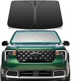 Windshield Sun Shade for 2022-2026 Ford Maverick Double Layer 240T Foldable Front Window Sun Visor UV Heat Block by Unknown