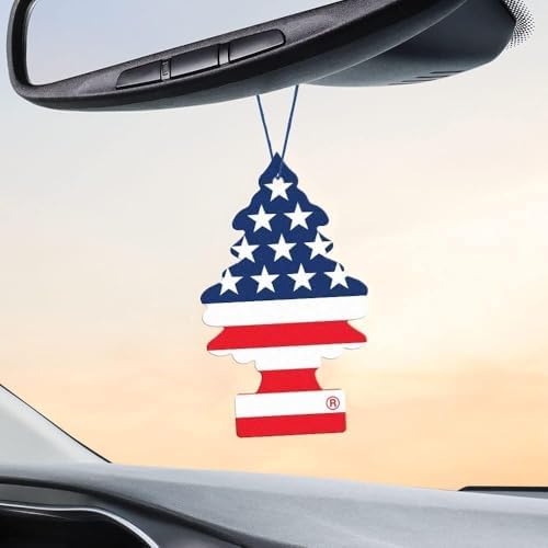 LITTLE TREES Car Air Freshener | Hanging Paper Tree for Home or Car | Vanilla Pride | Single Pack - Image 2