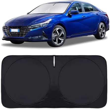 Sun Shade Sunshade Custom Fit for 2017-2020 Hyundai Elantra Accessories by INSAUTO
