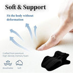 Couples Pillow, Intimacy Wedge Pillow, 27° Angle Support Ergonomic Memory Foam Posture Corrector Hip Back Support, Prone Pillow for Neck and Waist, Sleeping, Reading, Massage Relax - Image 5