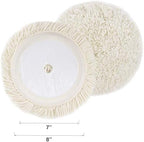 CASOMAN 7-Inch Buffing and Polishing Pad Kit, 7 Pieces 7" Polishing Sponge, Waxing Buffing Pad Kit - Image 4