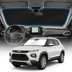 for Chevrolet Chevy Trailblazer Windshield Sun Shade Cover - Custom Fit Trailblazer Accessories 2021-2025 2026 Sunshade Foldable UV Protection & Heat Shield Sun Visor Accessories by Unknown