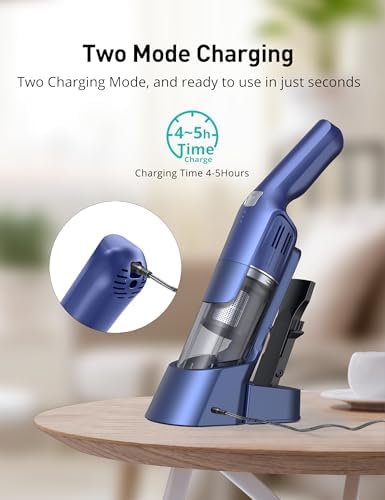 Cordless Handheld Vacuum, 24KPA, 1.8 lb, 2-Speed - Image 5
