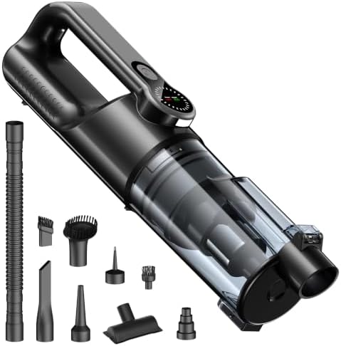 25Kpa Handheld Vacuum Cordless Cleans Car, Home and Office Fast by Unknown