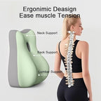 Couple Hip pad, Multifunctional Diagonal Pillow, Pregnant Women Furniture Pillow Support Pillowcase Read a Book on The Bed and sit at Home with a Memory Sponge. (Blue) - Image 2