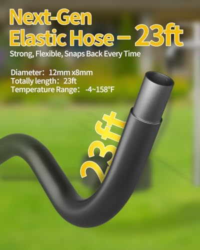 Handheld Battery Operated Washer, 1100 PSI Lightweight Mini Washer for Car, Home, Patio, Driveway and Garden Cleaning (Tough Yellow) - Image 6