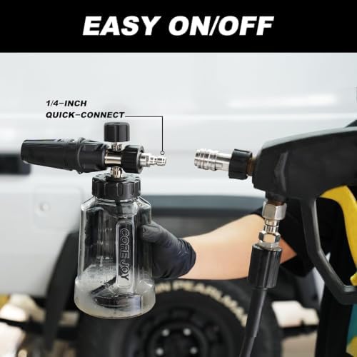 CORE JOY Foam Cannon for Pressure Washer - 4000 Max PSI - Image 5
