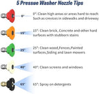 Foam Cannon Dual Connector for Pressure Washer, 1/4" Quick Connector - Image 6