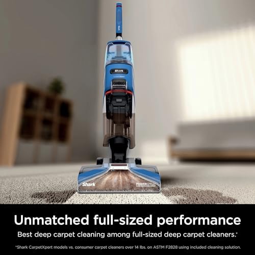 Shark EX120 CarpetXpert, Upright Carpet & Area Rug Cleaner for Pets, Deep Carpet Cleaning & Dirt & Grime Removal, Carpet Shampooer, Blue (Renewed) - Image 3