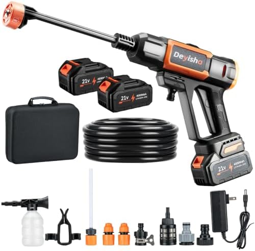 1850 PSI Upgraded Cordless Washer with Brushless Motor by Unknown