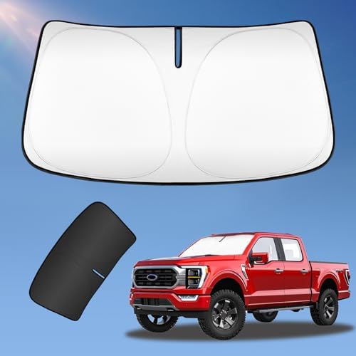 Sun Shade Sunshade for Ford F150 2021-2025 2026 Windshield Cover by ZOIBVCARSUNSHADE